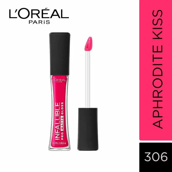 L`OREAL Labial Pro Matte Gloss 306 - Imagen 3