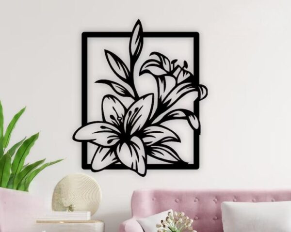 Cuadros, Lily Flowers Wall Art