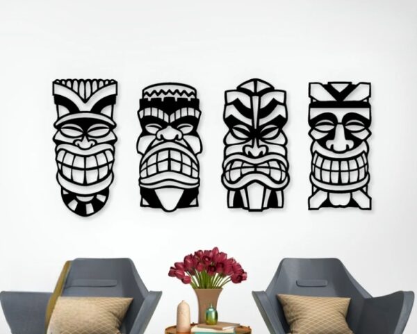 Cuadros, Tiki Masks