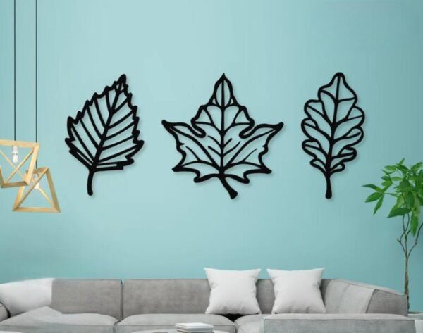 Cuadros, Leaves Wall Decor