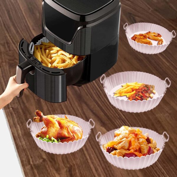 JUEGO DE MOLDES DE SILICON PARA AIR FRYER