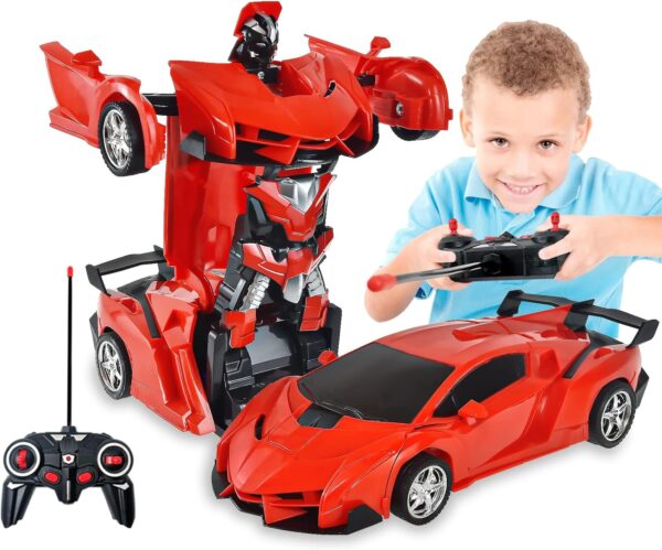 Carro Transformers Rojo