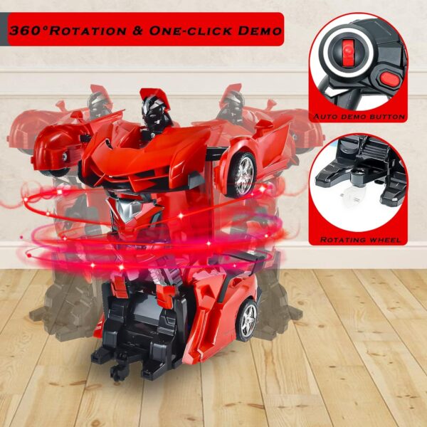 Carro Transformers Rojo - Imagen 3