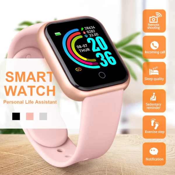 RELOJ SMART D20 "ROSA