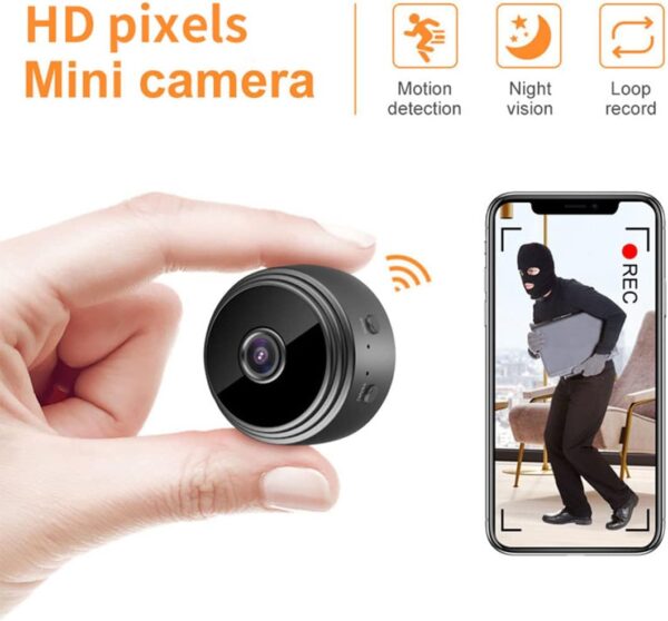 MINI CAMARA A9 1080p Inalámbrica Wifi Smart Home - Imagen 6