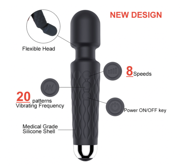 Vibrador Impermeable con 20 Tipo de Fuerzas - Imagen 3